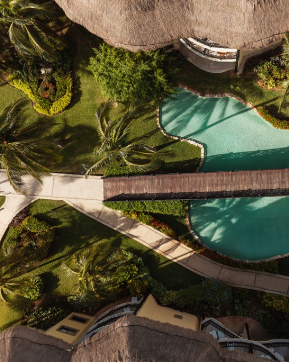 Aerial View Catalonia Riviera Maya -Aerial View