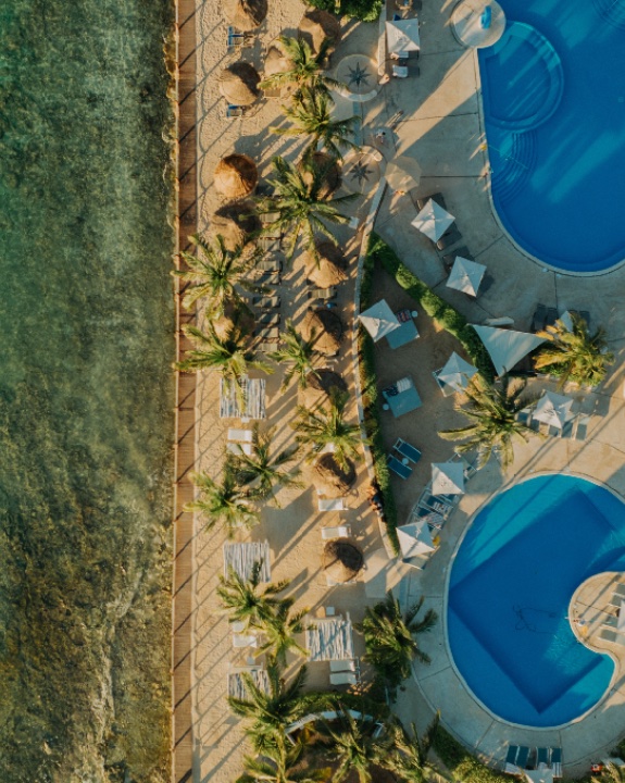 Aerial View Catalonia Riviera Maya -Aerial View